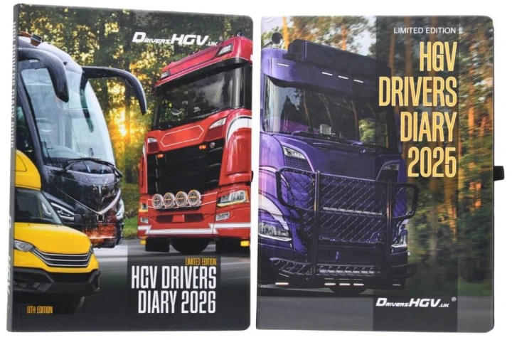 HGV Drivers Diary 2026 vs 2025 Edition Comparison