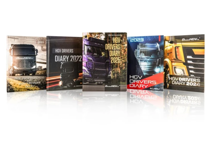 HGV Drivers Diary - Standing Editions Lineup 2021-2025