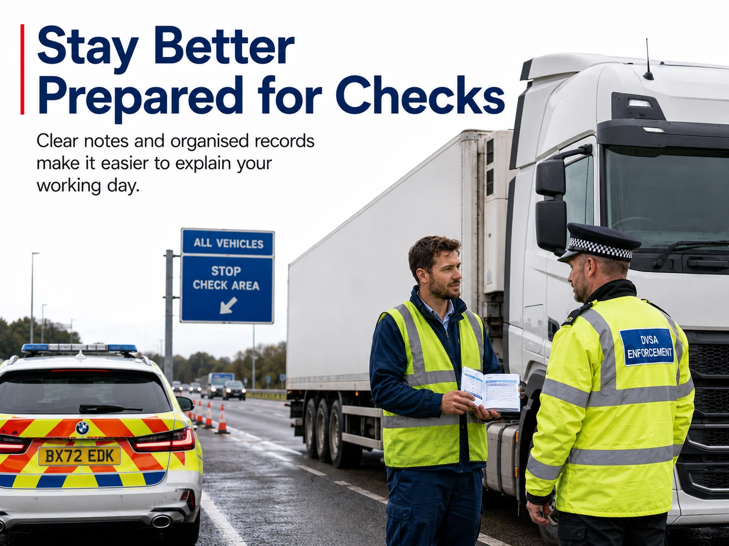 HGV Drivers Diary helps drivers stay better prepared for DVSA roadside checks